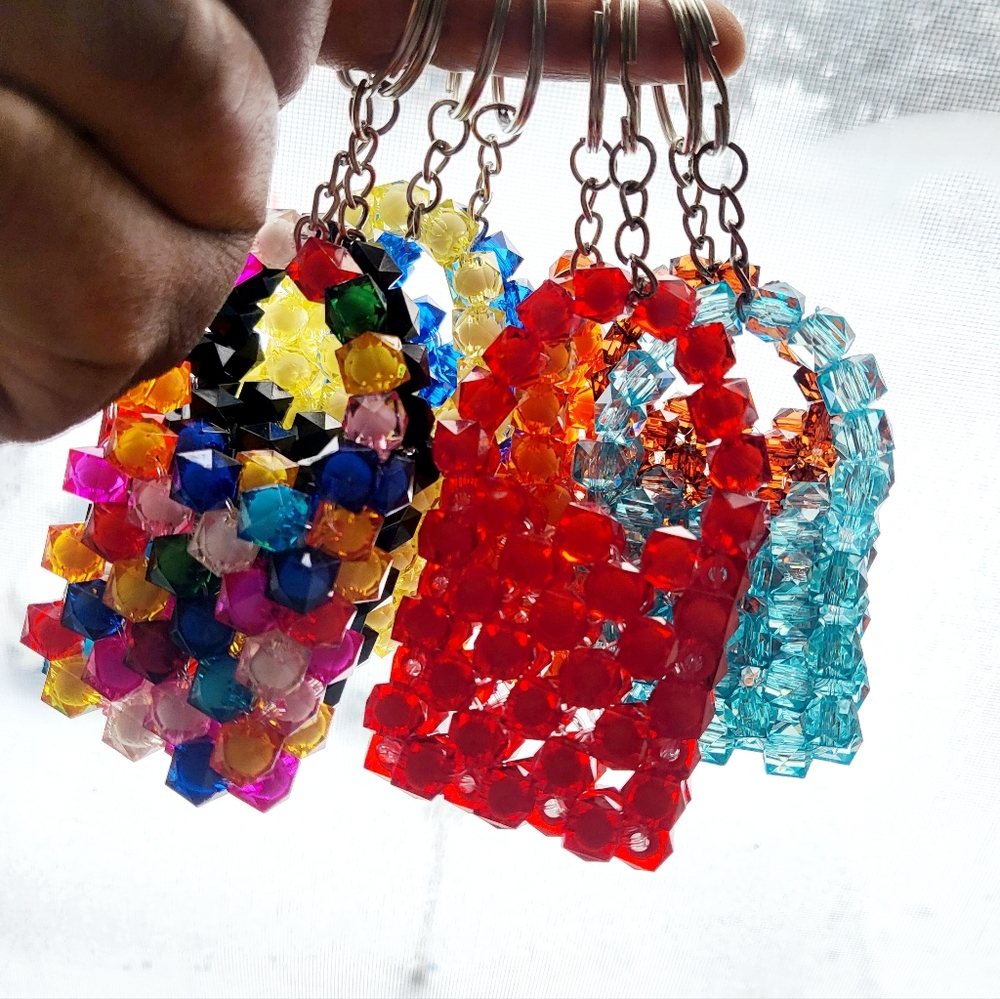 beaded keychains. - Picture 3 of 4